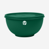 MISO PLASTIC BOWL WITH LID IN BOTTLE GREEN