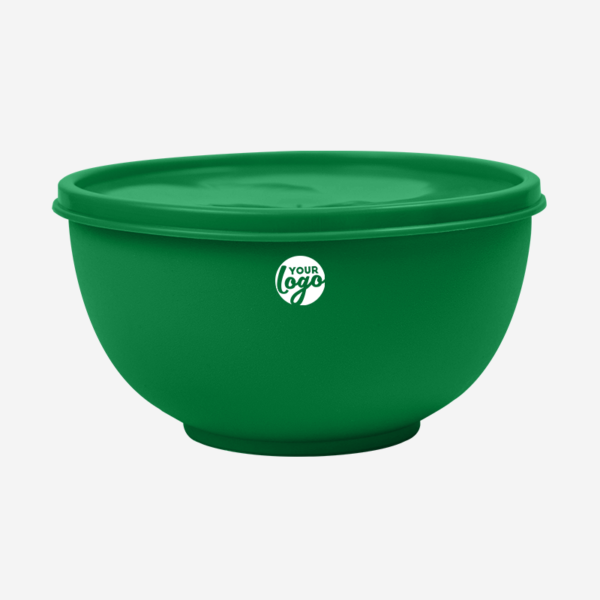 Miso Plastic Bowl 11 MISO PLASTIC BOWL WITH LID IN EMERALD