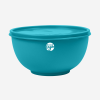 MISO PLASTIC BOWL WITH LID IN TURQUOISE