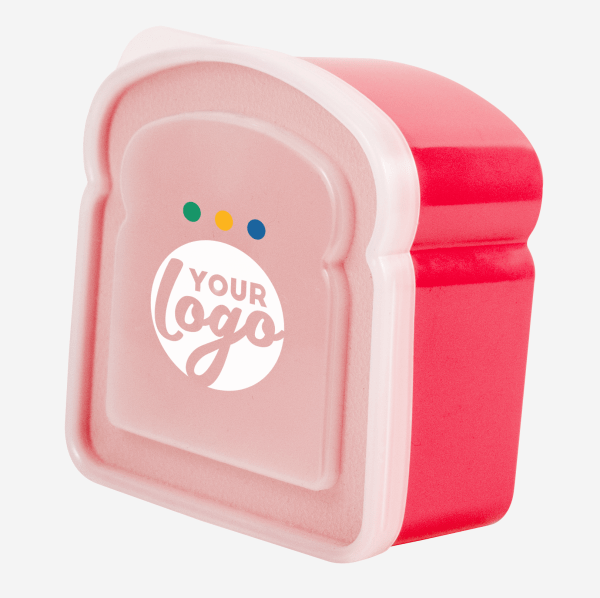 Lumo Club Sandwich Slice Shape Lunchbox 1 SANDWHICH LUNCHBOX Red 1