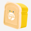 SANDWHICH LUNCHBOX IN YELLOW