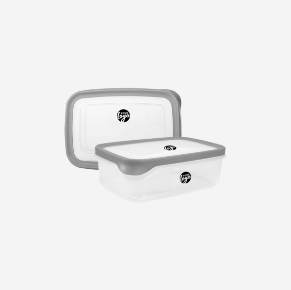 SMALL PLASTIC CONTAINER IN GREY