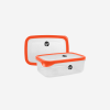 SMALL PLASTIC CONTAINER IN ORANGE