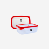 SMALL PLASTIC CONTAINER IN RED
