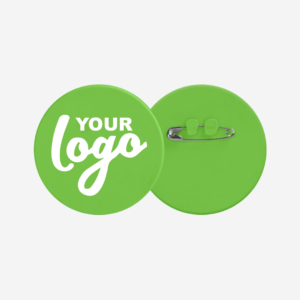 Round Button Badge 60mm with Safety Pin