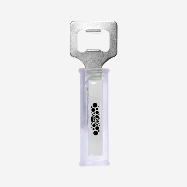 REF BO9 HANDLE BOTTLE OPENER DOMED CLEAR
