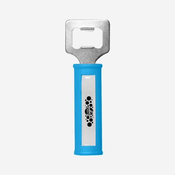 REF BO9 HANDLE BOTTLE OPENER DOMED CYAN