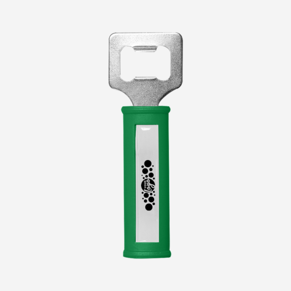 REF BO9 HANDLE BOTTLE OPENER DOMED EMERALD GREEN