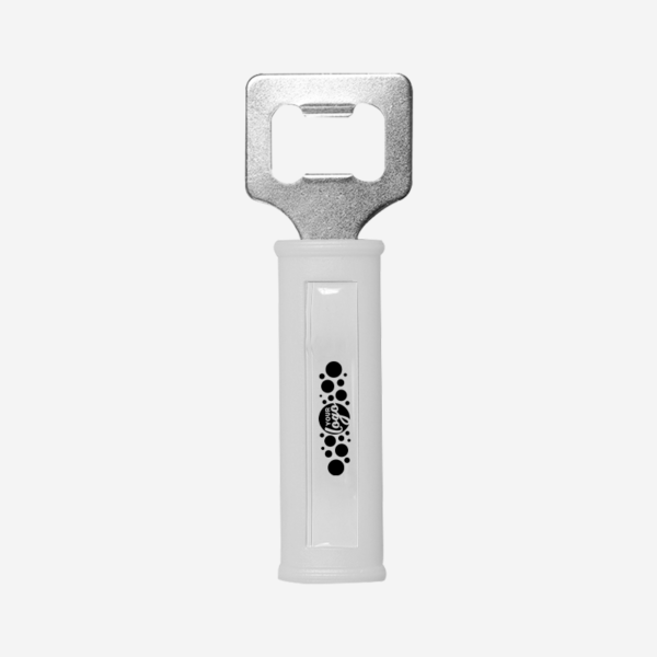 REF BO9 HANDLE BOTTLE OPENER DOMED WHITE