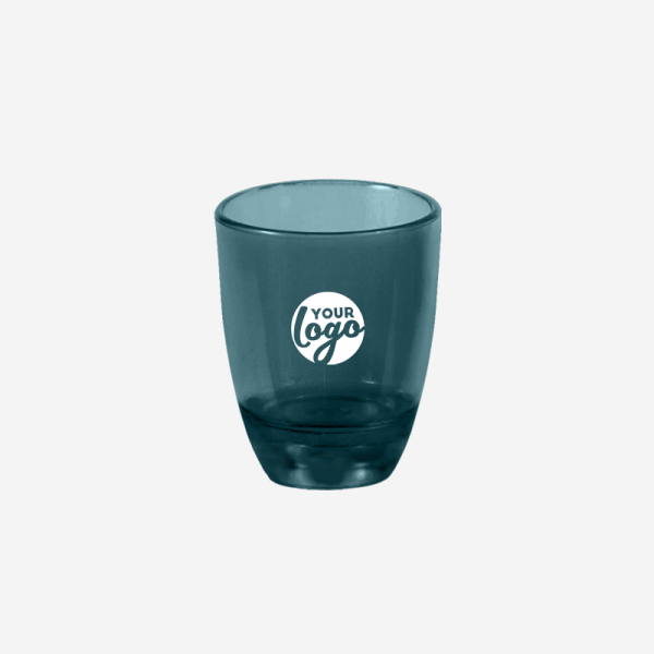 Ref 413 Shot Glasses 25ml Clear Charcoal