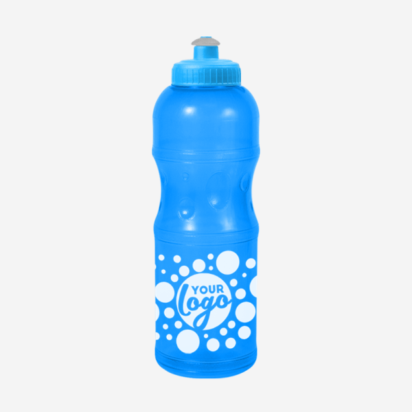 750ML SP4 WATER BOTTLE SILK SCREEN – CLEAR TURQUOISE