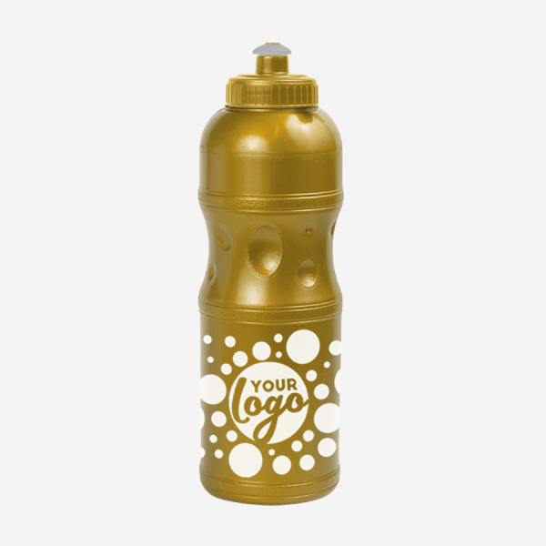 750ML SP4 WATER BOTTLE SILK SCREEN – METALLIC GOLD