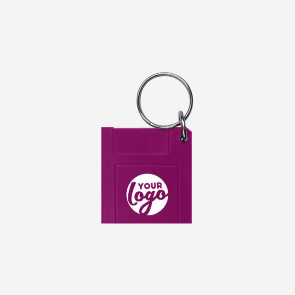 CK29 Floppy Disc Shape Keyring Grape Pad