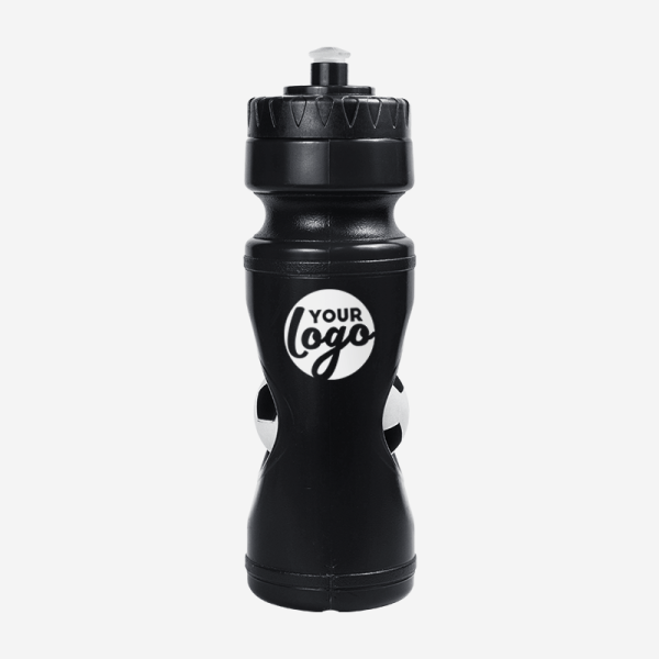 Sportec 2 - 600ml Soccer Sports Bottle 2 LM WEB Product SPORTEC 2 BALL SILK BLACK