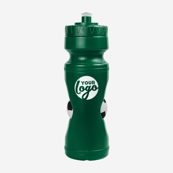 Sportec 2 - 600ml Soccer Sports Bottle 12 LM WEB Product SPORTEC 2 BALL SILK DARK GREEN 1