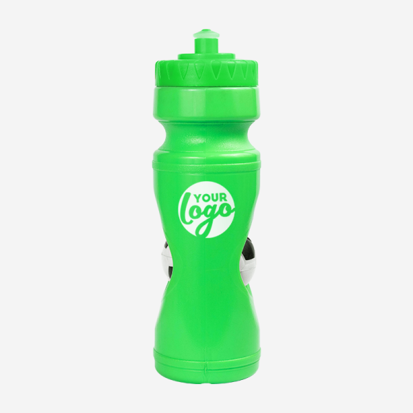 Sportec 2 - 600ml Soccer Sports Bottle 10 LM WEB Product SPORTEC 2 BALL SILK NEON GREEN