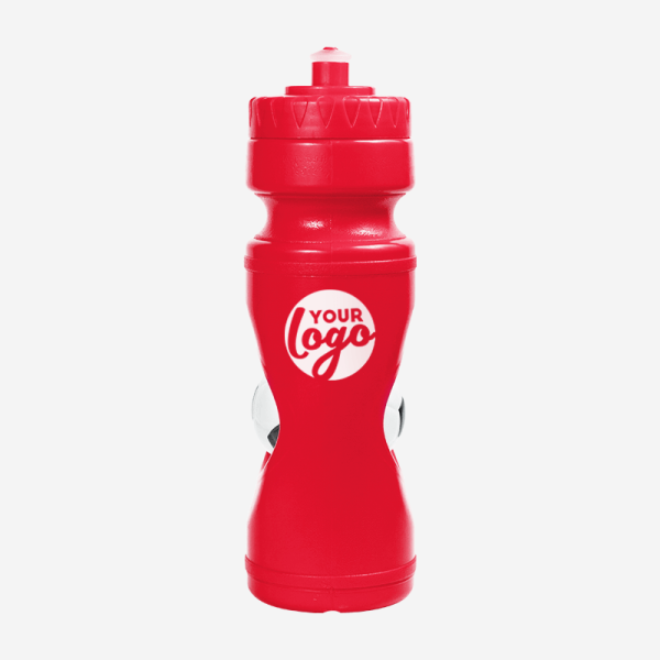 Sportec 2 - 600ml Soccer Sports Bottle 1 LM WEB Product SPORTEC 2 BALL SILK RED