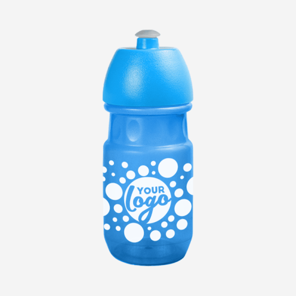 Sportec 7 CYCLIST - 500ml Sports Bottle 24 LM WEB Product SPORTEC 7 500ML SILK SCREEN CLEAR TURQUOISE