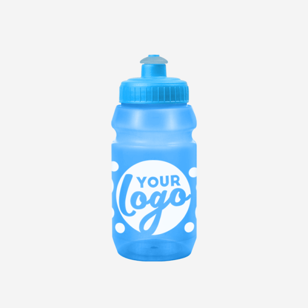 Standard 300ml Sports Bottle 24 LM WEB Product STANDARD 300ML SILK SCREEN CLEAR TURQUOISE