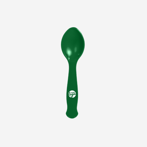 Tea Spoon 14 Ref 1075 Teaspoon for Branding Emerald Green
