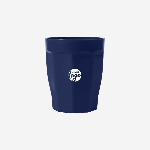 Tulip Tumbler 200ml - Solid 9 SMALL PLASTIC CUP PP NAVY BLUE