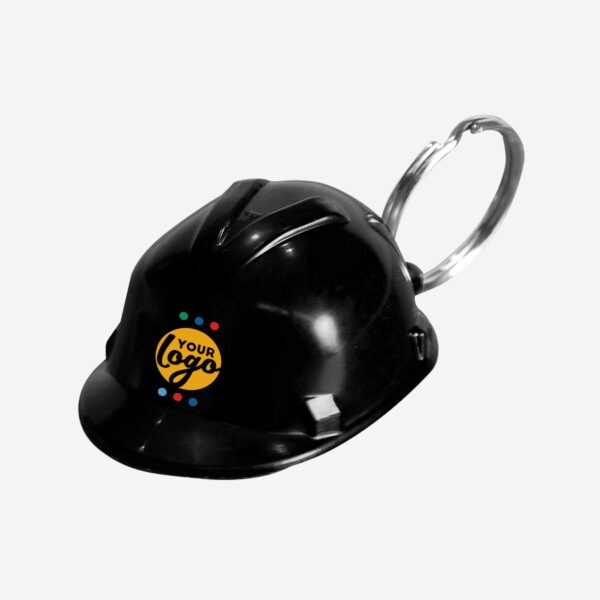 CK44 Hard Hat Keyring Black