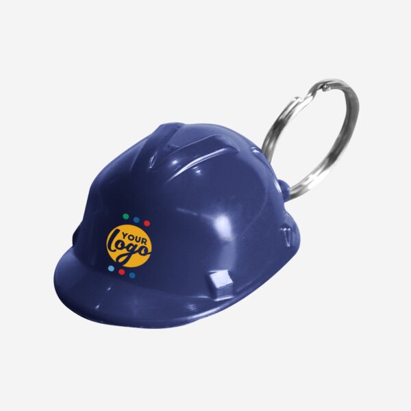 CK44 Hard Hat Keyring Navy Blue