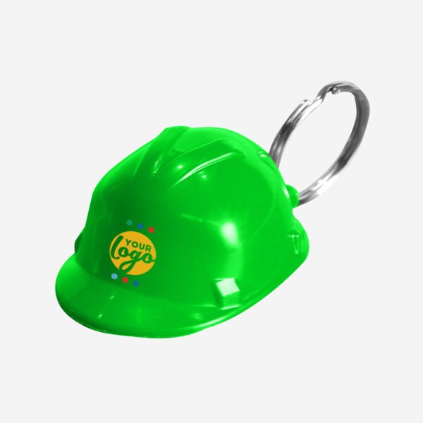 CK44 Hard Hat Keyring Neon Green