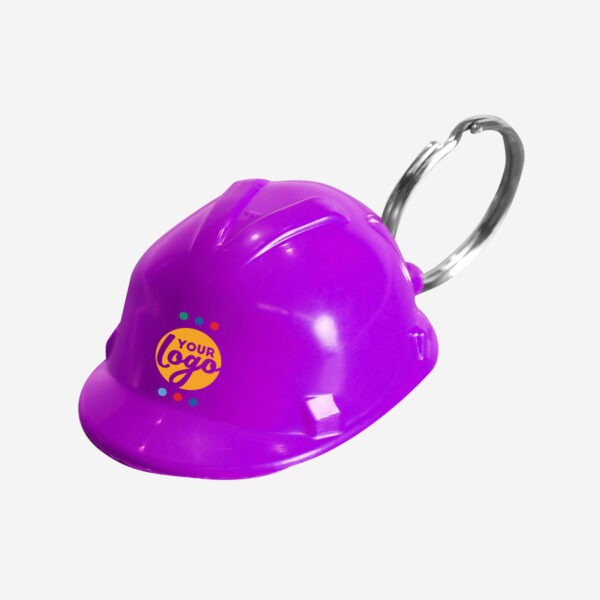 CK44 Hard Hat Keyring Purple
