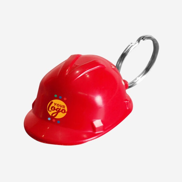 CK44 Hard Hat Keyring Red