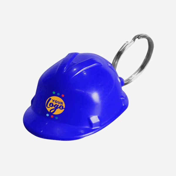 CK44 Hard Hat Keyring Royal Blue