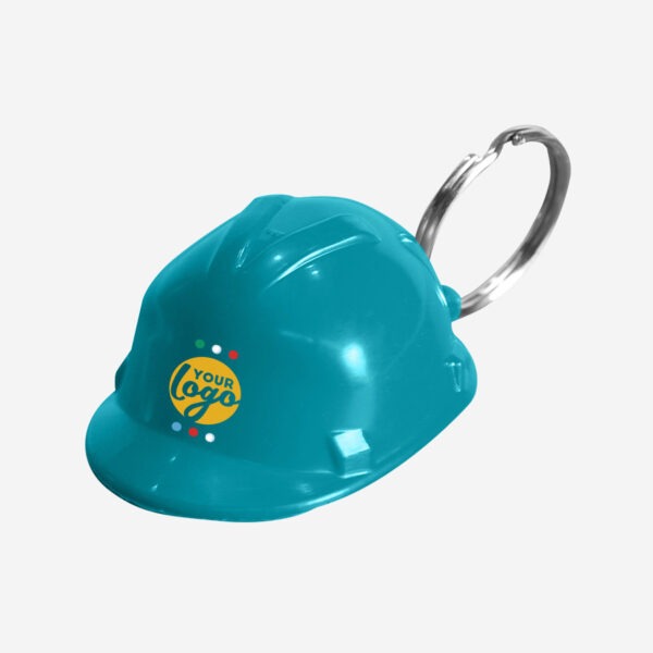 CK44 Hard Hat Keyring Turquoise