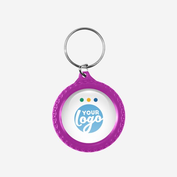 CK54 Tyre Keyring 16 REF CK55 DOMED TYRE KEYRING GRAPE 1