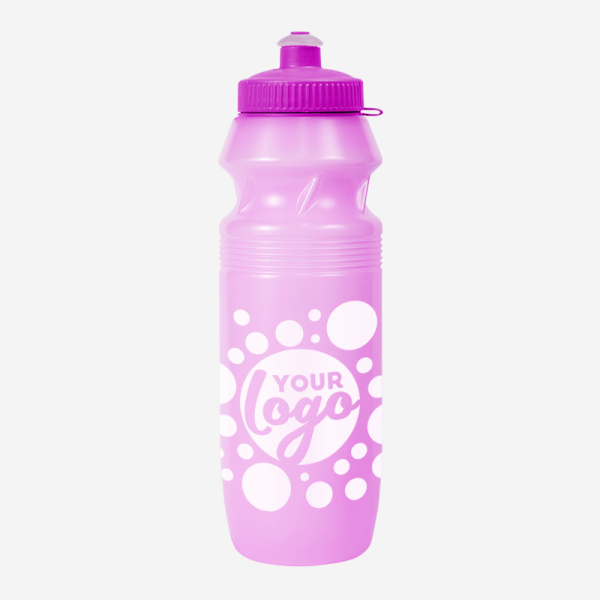 BUDGET SP11 WATER BOTTLE SILK CLEAR PURPLE