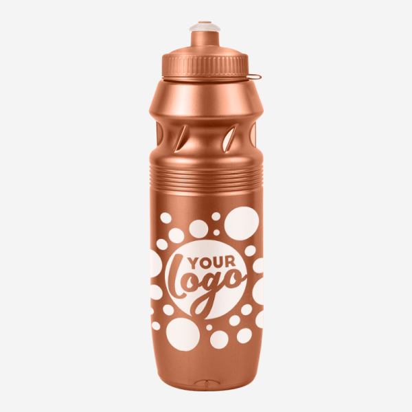 BUDGET SP11 WATER BOTTLE SILK METALLIC ROSE GOLD