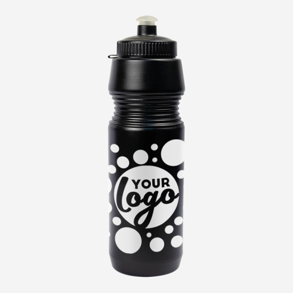 Sportec 12 - 750ml Sports Bottle 2 BUDGET SP12 WATER BOTTLE SILK BLACK