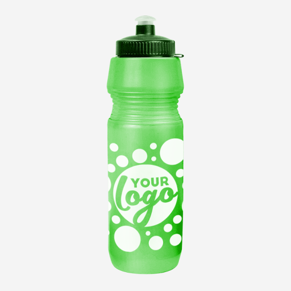 Sportec 12 - 750ml Sports Bottle 23 BUDGET SP12 WATER BOTTLE SILK CLEAR EMERALD GREEN