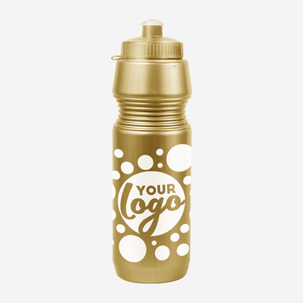 Sportec 12 - 750ml Sports Bottle 31 BUDGET SP12 WATER BOTTLE SILK METALLIC GOLD
