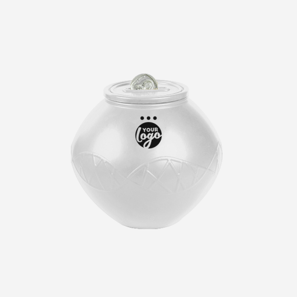 Calabash Shaped Moneybox 3 CALABASH SHAPED MONEY BOX White