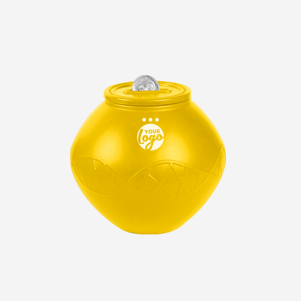 Calabash Shaped Moneybox 14 CALABASH SHAPED MONEY BOX Yellow