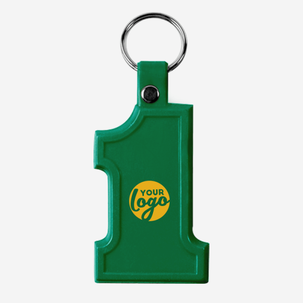 CK24 No 1 Keyring 12 LM WEB Product CK24 SOFT PLASTIC NO 1 KEYRING BOTTLE GREEN