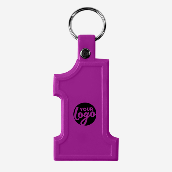 CK24 No 1 Keyring 16 LM WEB Product CK24 SOFT PLASTIC NO 1 KEYRING GRAPE