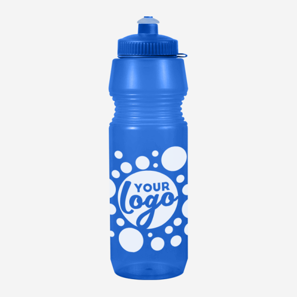 Sportec 12 - 750ml Sports Bottle 21 LM WEB Product SPORTEC 12 750ML SILK SCREEN CLEAR LUMO BLUE