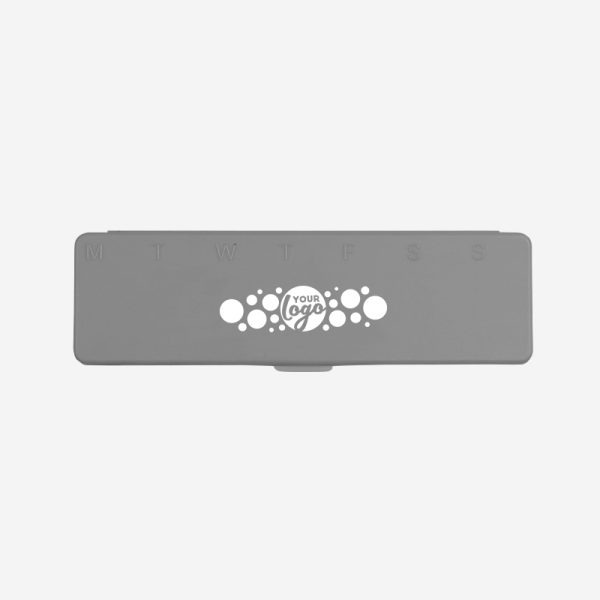 REF 1023 PILL BOX 7 BOTTLE GRAY