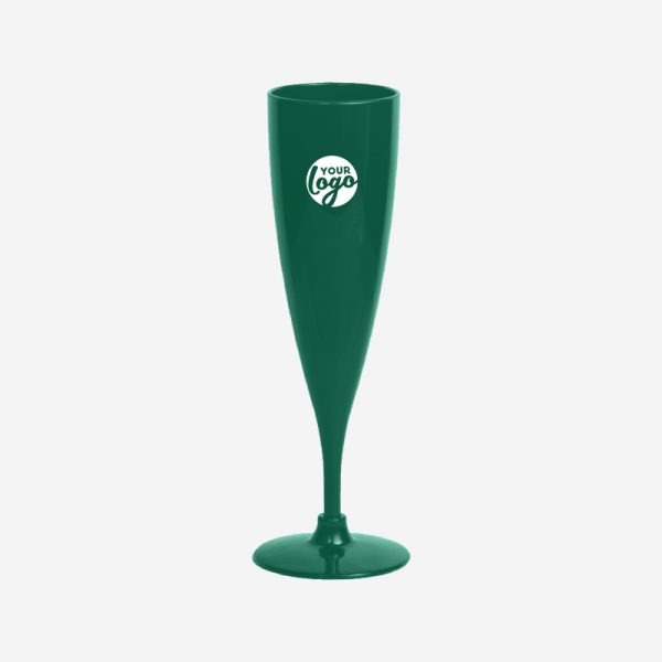 Champagne Glass - Solid 12 REF 1484 CHAMPAGNE GLASS PS SOLID 200ML BOTTLE GREEN