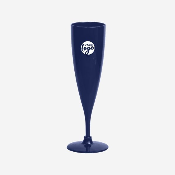 Champagne Glass - Solid 9 REF 1484 CHAMPAGNE GLASS PS SOLID 200ML NAVY BLUE
