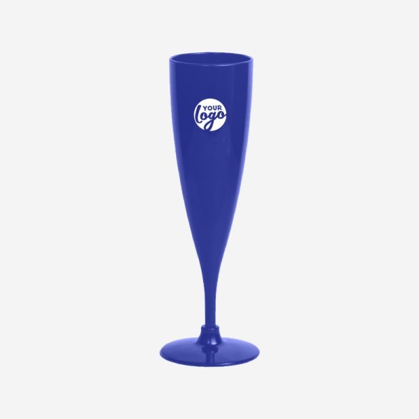 Champagne Glass - Solid 8 REF 1484 CHAMPAGNE GLASS PS SOLID 200ML ROYAL BLUE