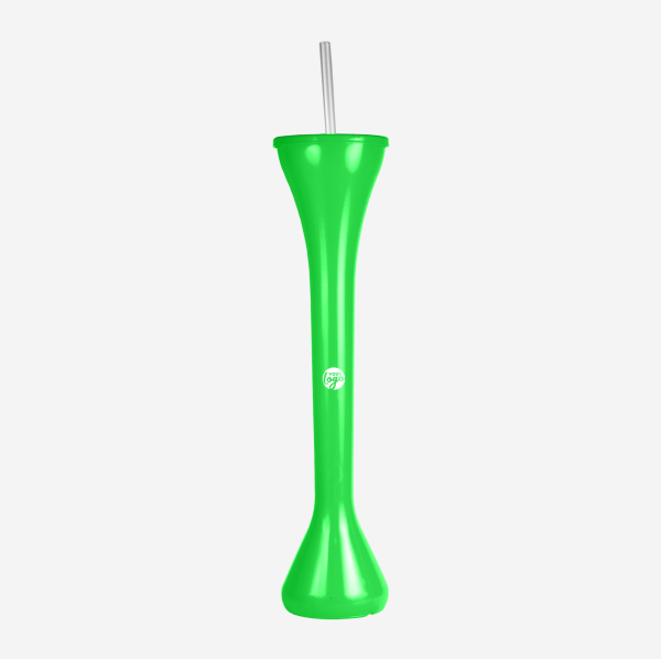 Yard Glass 750ml 10 REF 423A YARD GLASS 750ML LIME NEON GREEN