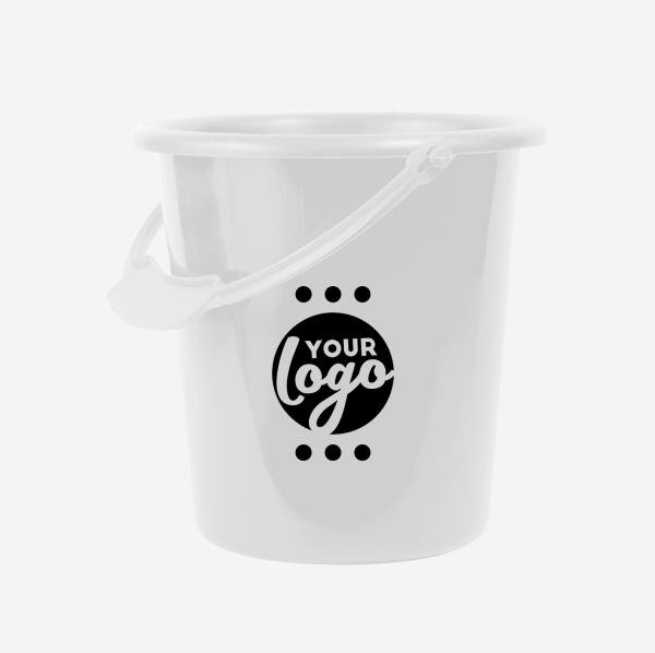 Beach Bucket 3 Ref 761 Beach Bucket White