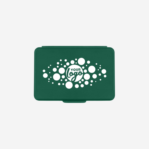 Ref. 1022 – Pill Box 6 Cavity Bottle Green Pad